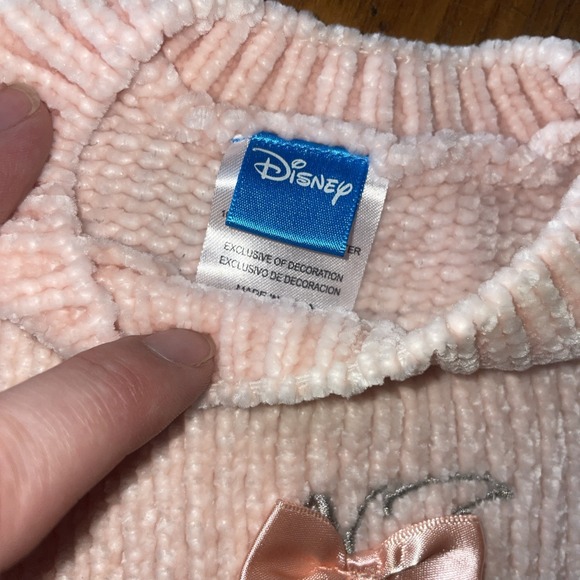 disney sweater marie pink chenille - Picture 3 of 7